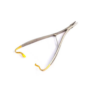 Portaagujas Herramienta de instrumento extra fino Portaagujas de acero inoxidable Portaagujas quirúrgico - Product Image 1