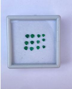 พลอยมรกตธรรมชาติคุณภาพสูง น้ำหนัก 1.25 กะรัต สีเขียว สำหรับนักออกแบบเครื่องประดับทำมือระดับพรีเมียม - Product Image 1