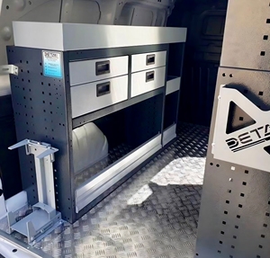 ชั้นวางและตู้เครื่องมือรถตู้โลหะพร้อมการปรับแต่ง OEM ดีไซน์โมดูลาร์ประกอบได้ง่ายสำหรับใช้ในคลังสินค้า - Product Image 3