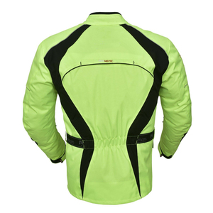 Blouson de moto de course grande taille respirant, vêtement de sport protecteur ignifuge en % polyester avec protections - Product Image 4