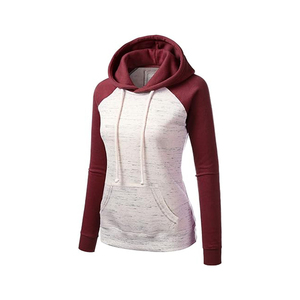 Vente en gros de sweats à capuche zippés pour femmes manches longues automne sweats surdimensionnés polaire 100% coton fermeture éclair complète Street Wear sweat à capuche - Product Image 2