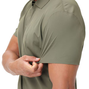 Polos bordados personalizados, venta al por mayor, Polo de algodón y poliéster, camiseta personalizada, camiseta que absorbe la humedad, última alta calidad - Product Image 4