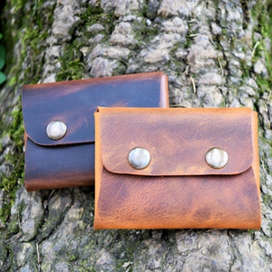 Monedero pequeño de alta calidad para mujer, billetera de cuero genuino, tarjetero, LCH-0093 - Product Image 1