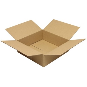 Single Wall Corrugated <b>Cardboard</b> <b>Box</b> 300x300x100mm Brown 1.20 B Quality Pack of 25 by TRANSPAK - Product Image 1