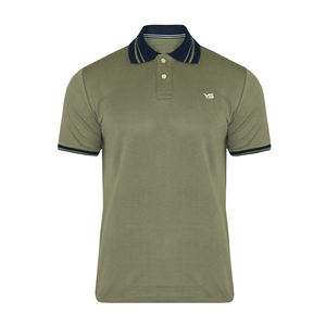 Polo de golf para hombre de alta calidad con diseño personalizado al por mayor, Polo transpirable con logotipo bordado personalizado elegante informal para hombre - Product Image 1