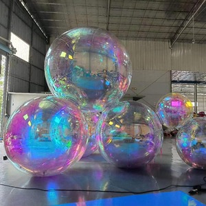 Sfera di sfera a specchio gonfiabile personalizzata nuova decorazione in PVC appesa a specchio festa per la scuola di Ramadan - Product Image 6