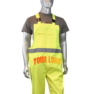 Wholesale Hi Vis Workwear <b>Overalls</b> for <b>Men</b> Reflective Safety Coveralls for Construction & Industrial Workwear Uniforms - Product Image 5