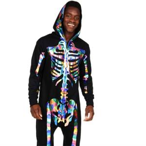 Costume squelette adulte à la mode et pratique idéal pour Halloween et les événements costumés - Product Image 6