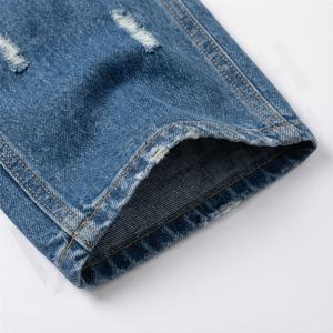 Jeans Premium à Taille Haute, Jambes Larges, Coupe Droite, Imprimé Léopard, Logo Nœud, Écologique, Mode Streetwear pour Femmes, Pantalons pour Femmes - Product Image 6