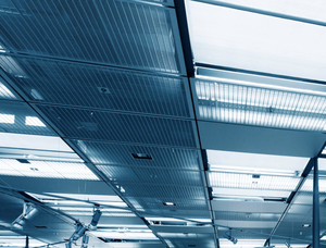 กระเบื้องฝ้าเพดานแบบนอนในดีไซน์ทันสมัยสำหรับบ้านโรงแรมพีวีซีไม้กริดไวนิลเสร็จกันน้ำติดตั้งฝ้าเพดาน TRD42 - Product Image 6