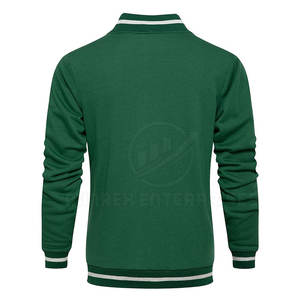 Chándales ligeros de talla grande de marca privada de fabricante alto de algodón 100% para hombre diseño personalizado de patrón sólido transpirable - Product Image 5