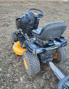 Tracteur à gazon autoporté 15 CV 4 roues motrices à transmission automatique avec plateau de coupe de 42 pouces pour G261-HD-54, garantie 2 ans, moteur principal de tracteur à roues - Product Image 6