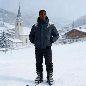 Mens Outdoor Jacket | <b>Water</b> Resistant Windproof Quilted Lightweight Puffer | Solid <b>Color</b> Breathable Hiking Sportswear - Product Image 6