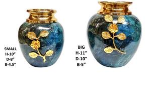 Luxury Green Marble Wholesale Stylish Flower <b>Vase</b> <b>Stand</b> Home Decor Flowers Pot <b>Vases</b> Luxurious Decorative Pots Hotel Tabletop - Product Image 2