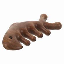 PEINE DE SÁNDALO BOTÁNICO PURO PARA MASAJE DEL CUERO CABELLUDO Y CUIDADO DIARIO DEL CABELLO - Product Image 3