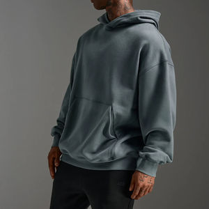 Sweats à capuche et sweats pour femmes épaule tombante hiver automne pull actif chaud polaire à capuche personnalisé faire des sweats à capuche en gros - Product Image 4