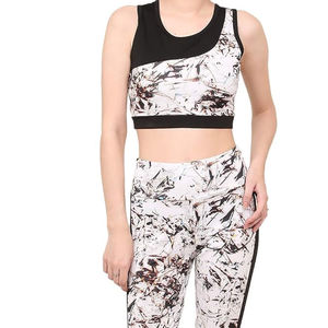 Women's Breathable Compression Yoga Tops and Running <b>Leggings</b> Solid <b>Pattern</b> Fitness Sportswear for Yoga Workouts - Product Image 5