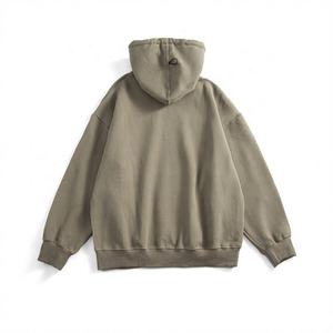 Sudadera con capucha de talla grande personalizada para hombre Terry Contraste Color Patchwork Sudadera con capucha para hombre Sudaderas con capucha esenciales - Product Image 4