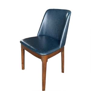Juego de Sillas de Comedor Tapizadas con Marco de Madera Oscura de Diseño Escandinavo (2 Piezas) para el Hogar - Product Image 1