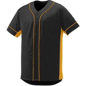 Camiseta de Béisbol Personalizada de Alta Calidad, Talla Grande, Transpirable, Ligera, Antibacteriana, de Secado Rápido, con Cuello en V, Impresión por Sublimación - Product Image 1