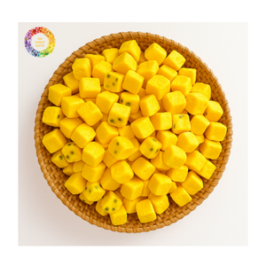 Cubes de fruits de la passion lyophilisés, collation de fruits de la passion FD naturelle avec des fruits de la passion lyophilisés authentiques, Offres Spéciales FD - Product Image 2