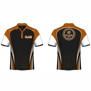 Gran oferta de algodón 100% para hombre, camiseta Polo personalizada de buena calidad, Color sólido, estilo informal, patrón, 180g, tela, peso frontal - Product Image 5