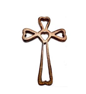 Christian Wooden <b>Wall</b> Cross Handmade Antique Design Hanging <b>Wall</b> <b>Crucifix</b> with Hand Carvings Hanging Cross for <b>Wall</b> Decor - Product Image 1