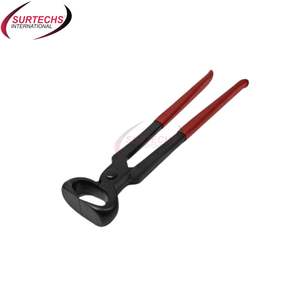 Pinza para pezuñas de caballo resistente de 12 pulgadas de alta calidad, acero al carbono forjado con base de instrumento quirúrgico cromado, escofina para pezuñas - Product Image 2