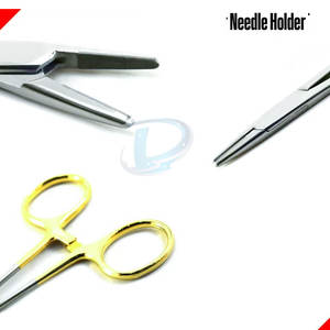 Porte-aiguilles robustes et écologiques, porte-aiguilles plaqués or, porte-aiguilles en acier inoxydable - Product Image 4