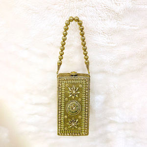 กระเป๋าคลัทช์สำหรับสุภาพสตรีทำมือคริสตัลหรูหราออกแบบด้วยรายละเอียดที่หรูหราสำหรับโอกาสพิเศษ - Product Image 1