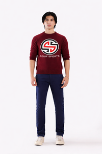 Vente en gros de sweats à capuche 100% coton ras du cou pull à capuche pull personnalisé pour hommes sweat à col ras du cou en relief 3d pour hommes - Product Image 6