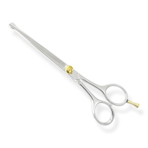 Round Tip Shears <b>Dog</b> Grooming <b>Scissors</b> Round Tip Shears For Safe Pet Trimming Stainless Steel BY ZACHARY INDUSTRIES - Product Image 1