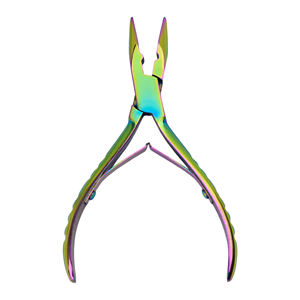 Extension de cheveux faite à la main avec application de perles, couleur plasma dorée, avec étiquetage privé - Product Image 3