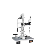 LAMPE À FENTE D'ÉCLAIRAGE OPTIQUE ÉQUIPEMENT D'OPHTALMOLOGIE MARS LAMPE À FENTE 5 ÉTAPE AVEC TABLEAU ..