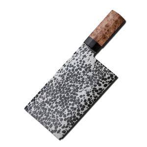 Cuchillo de Cocina Multifuncional JEXMOO, Hecho a Mano, de Acero Inoxidable, con Funda de Cuero - Product Image 1