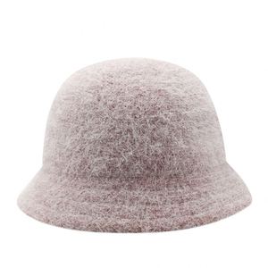 Wholesale Bucket Hat for Women Winter Fisherman Wool Bucket Hat Tweed Wool Bucket Hat - Product Image 4