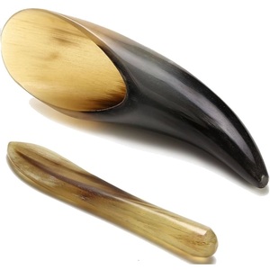 Buffalo Horn Comb Fine Craftsmanship Personalized Engraving Option Gentle On <b>Scalp</b> <b>Hair</b> Follicles Guasha <b>Massage</b> Tool - Product Image 2