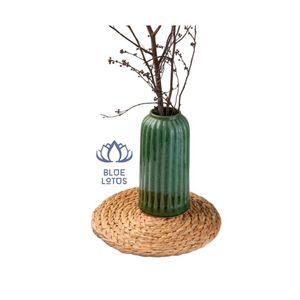 Napperon rond résistant à la chaleur en jacinthe d'eau avec des prix bon marché ustensiles de cuisine napperon en jacinthe d'eau 100% fabrication naturelle au Viet Nam - Product Image 1