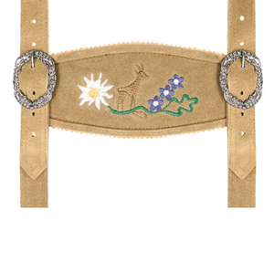 Elegante 2025 recién llegados para hombre tradicional bávaro Lederhosen patrón sólido estilo alemán pantalones cortos de Color personalizado Vintage - Product Image 5