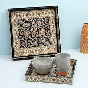 ถาดไม้ออกแบบ meena สำหรับเสิร์ฟในเทศกาลถาดไม้ meena ถาดไม้ meena สำหรับตกแต่งบ้าน - Product Image 6