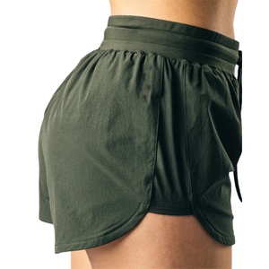 Pantalones cortos de Yoga al aire libre ropa deportiva correr transpirable compresión entrenamiento Fitness gimnasio desgaste pantalones cortos deportivos sin costuras para mujeres 2025 - Product Image 4