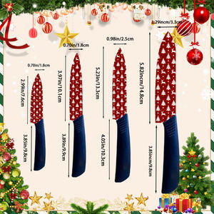Cuchillo de Chef Ambidiestro con Recubrimiento Cerámico Duradero, Mango de Plástico, Apto para Lavavajillas, para Uso Doméstico, Precio de Fábrica, Hecho a Mano - Product Image 2