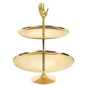 Support à gâteau en métal de la meilleure qualité pour hôtels et restaurants Plateau à gâteau décoratif pour la cuisson Affichage de gâteau d'outil de haute qualité de l'Inde - Product Image 2