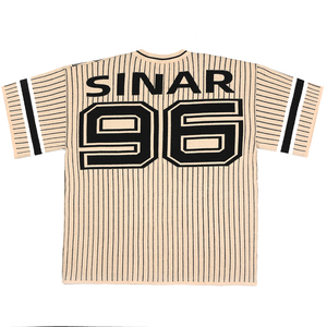 Camiseta de fútbol personalizada para hombre, camiseta de fútbol americana deportiva de gran tamaño de malla cuadrada de alta calidad para verano - Product Image 5