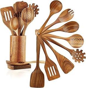 Juego de Utensilios de Cocina de Madera Ecológicos |   Artesanía Hecha a Mano |   Venta al por Mayor Directa de Fábrica - Product Image 2