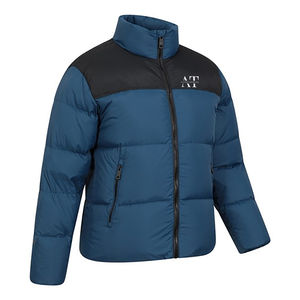 แจ็กเก็ตขนปลาปักเป้าแขนยาวสำหรับผู้ชายเสื้อแจ็คเก็ตขนเป็ดสำหรับฤดูหนาวพิมพ์โลโก้ตามสั่ง - Product Image 2