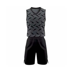 High Quality Customized Basketball Uniforms Breathable Reversible Sportswear Plus Size Blank Basketball Uniforms - Product Image 3