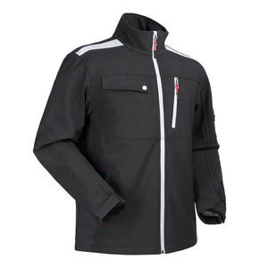 2025 veste Softshell personnalisée de haute qualité pour hommes Style décontracté imperméable avec fermeture à glissière pour l'hiver - Product Image 5