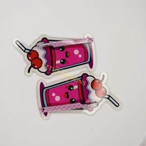 Set de Pinzas para Pestañas de Acrílico Rosa Cereza, Placas de Precisión para Pestañas, Soporte para Lifting de Pestañas, Almacenamiento de Pegamento para Pestañas con Forma de Mariposa, Corazón y Círculo - Product Image 5