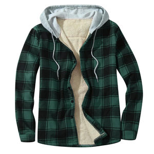 High Quality <b>Men's</b> Flannel <b>Jackets</b> for <b>Men</b> Big and Tall Button up Winter <b>Jackets</b> for <b>Men</b> Fleece Shirt <b>Jacket</b> Latest Design Shirt - Product Image 5